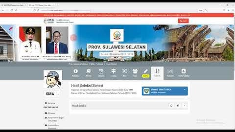 CEK HASIL SEMENTARA PPDB JALUR ZONASI