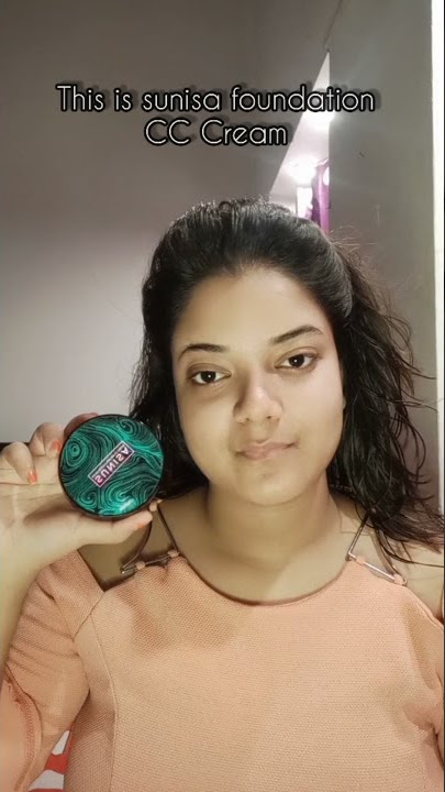 Sunisa foundation mushroom headed moisture cushion CC cream review | Fake or real?😨sunisa foundation