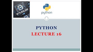 Python Tutorial for Beginners || Day 16 with Python