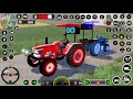 Tractor Game Gameplay | Farming Simulator | Tractor Driving Game 🚜