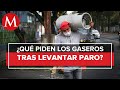 Gaseros del Valle de México levantan paro laboral