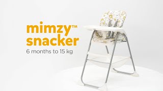 joie baby mimzy snacker highchair