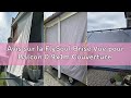 Avis sur la FlySoul Brise Vue pour Balcon 0.9x1m Couverture de Écran Jardin 180g/㎡ Polyester Protect