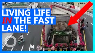 Chinese Government Builds Highway Around Woman’s Home