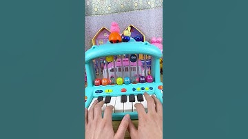 Hippo Piano!  Echoey Bird ASMR  ASMR Videos  #toyasmr #toys #toyhouse