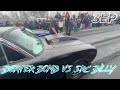 Street race beater bomb vs street racing channel billy at da pad on new years day