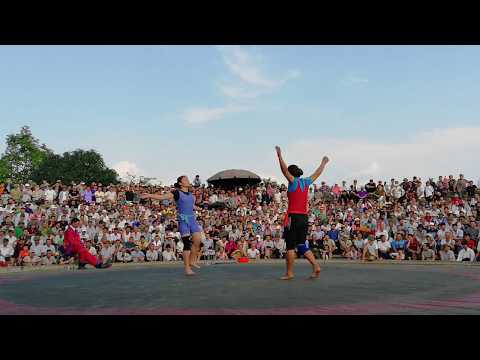 Video CỰC HAY Vật Nữ Giải Nhất: Nguyễn Thị Nga vs Trần Thị... - youtube
