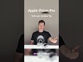 Here is how to know if your Apple Vision Pro is updating