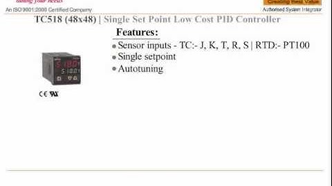 SELEC TEMPERATURE CONTROLLER TC518 TEMPERATURE CONTROLLER