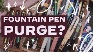 If Only My Favorite Fountain Pens Survived · Fountain Pen Burnout & Shame