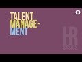 Hr basics talent management