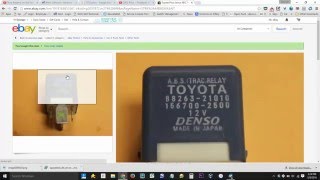 2004 Prius Code c1253 Fix Hydro Booster Relay After Brake Replacement