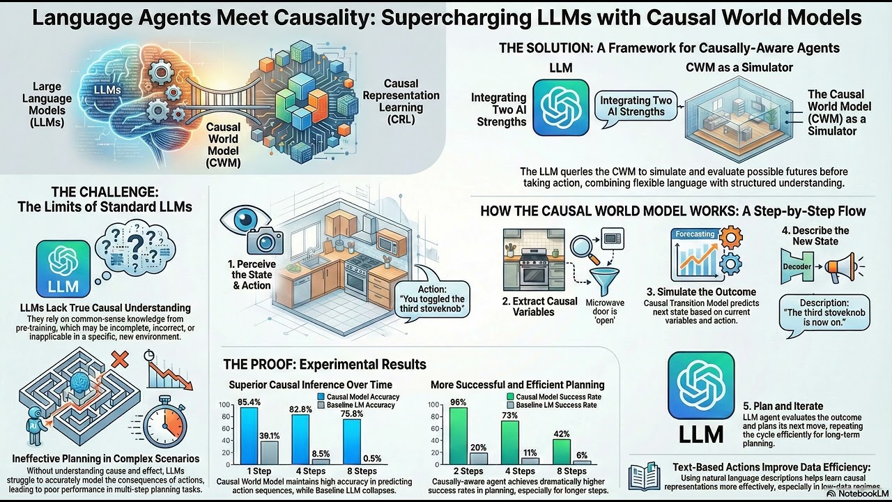 Language Agents Meet Causality: Bridging LLMs and Causal World Models