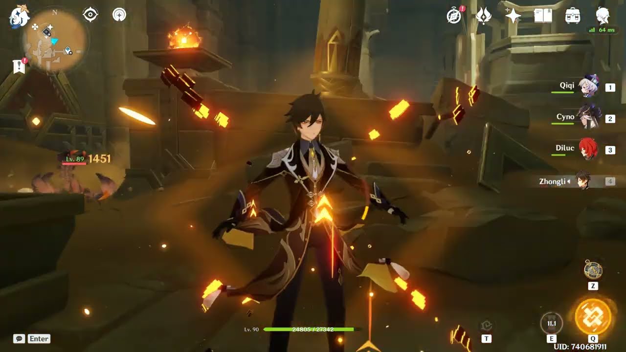 Locație și deblocare templul Altar of Mirages Genshin Impact