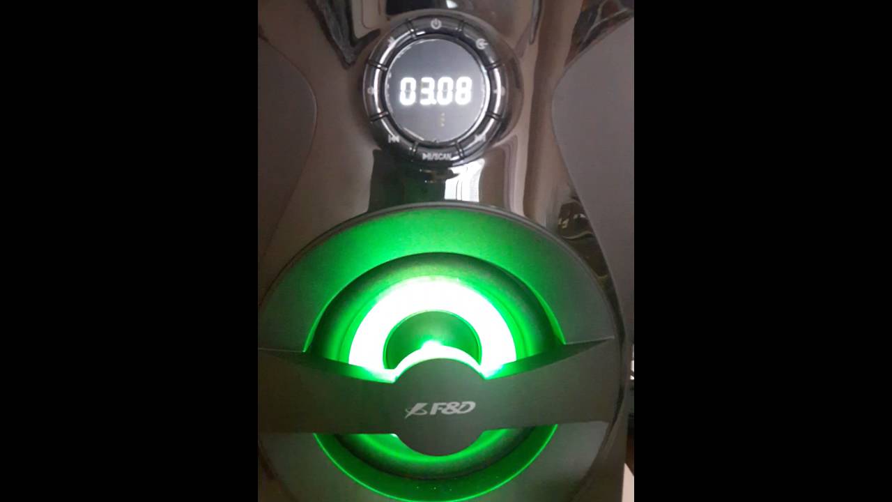 F & D bluetooth speakers