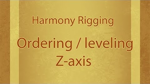 001 Ordering: Toonboom Basics Tutorial