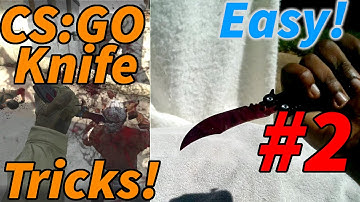 [EASY] CS:GO butterfly knife |Trick #2 Latch Drop