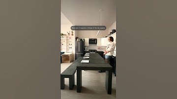 I have a transforming dining table. Here’s why #shorts