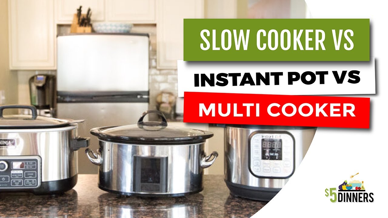 Instant Pot and Crock-Pot multicookers duke it out - Video - CNET
