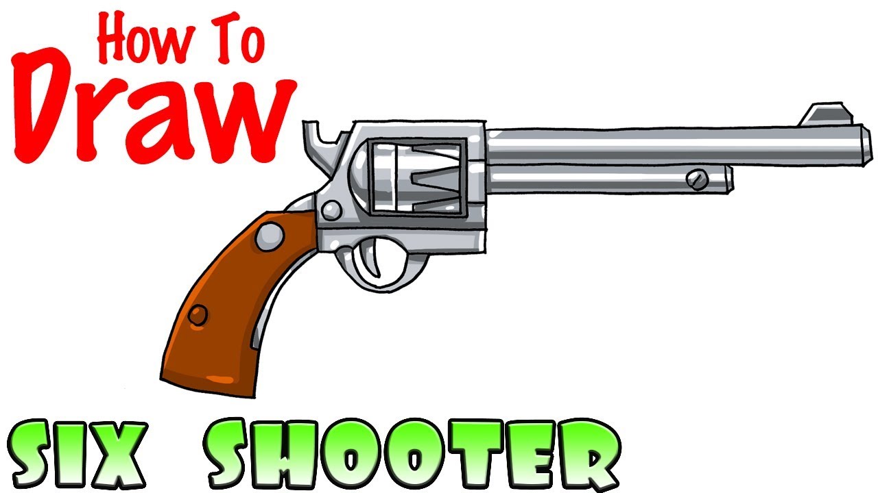 How to Draw the Six Shooter | Fortnite - YouTube - 1280 x 720 jpeg 94kB