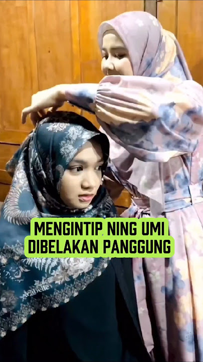 saat dibelakang panggung, pengajian Ning umi Laila.