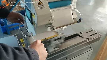 Label Printing and Folding Machine for Cable ZCUT-430P - Suzhou Crown