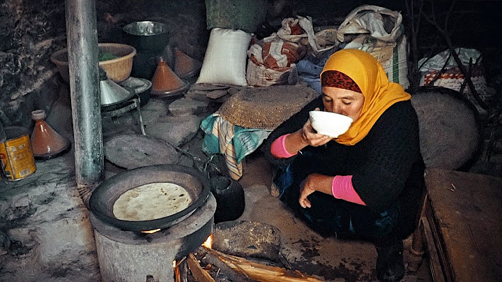 Deep into the Atlas Mountain 🇲🇦 Moroccan Village Food