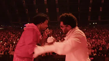 The Weeknd, Diddy & 21 Savage Perform "Creepin'" During Metro Boomin's Coachella Set