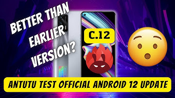 Realme X7 Max on C12 update Antutu Test!
