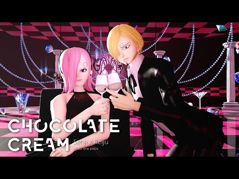 【MMD One Piece】【MMDワンピ】サンジ、レイジュでChocolate Cream