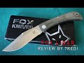 FOX Knives Libar Micarta Review - The Perfect Back Up Knife!