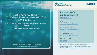 Highly Sensitive Flexible Capacitive Pressure Sensor with ZnO NW Interlayers