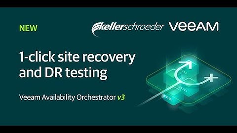 Webinar | Veeam and NetApp Availability Orchestrator v3