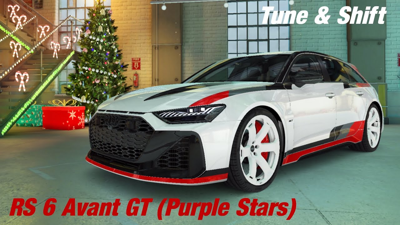 Audi Shift Pattern CSR2 | Audi RS 6 Avant GT (Purple) • Tune & Shift pattern • 9.50X - YouTube