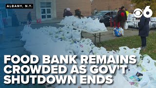 Regional Food Bank continues handing out food as SNAP benefits resume