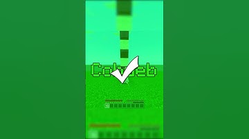 This BLOCK WILL SAVE YOU from falling 100 blocks #minecraft #meme