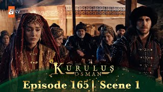Kurulus Osman Urdu | Season 5 Episode 165 Scene 1 | Orhan Sahab aur Elcim Khatoon ki shaadi!