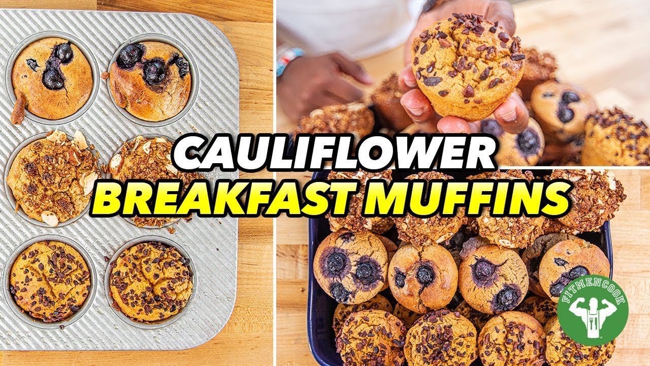 Meal Prep - Gluten Free Cauliflower Breakfast Muffins