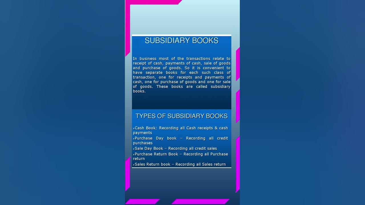 what-are-subsidiary-books-class-11-12-cbse-boardexams-commerce