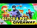 Glitch And Pet Giveaway Live🔴🤑|| Steal A Pet Giveaway🥳🏆❤️🔥||#freefiremax #Craflandmatch #stealapet