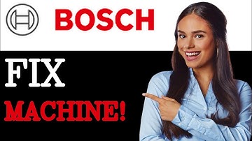 How To Fix Bosch Washing Machine Error Code F34 (2025)