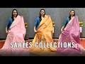 Grace meets tradition in our elegant semi tussar sarees✨ || 𝐆𝐋𝐈𝐓𝐙𝐈𝐍𝐃𝐈𝐀 FASHIONS 🛍