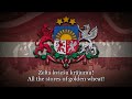 Latvian Patriotic Song - Nevis slinkojot un pūstot