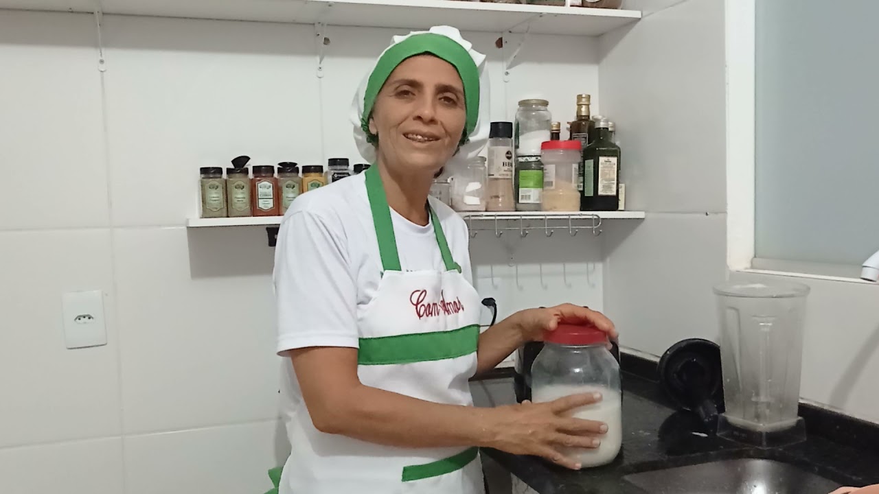 Iogurte de coco seco