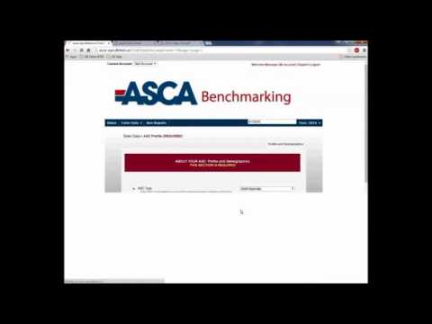 ASCA's Online Clinical and Operational Benchmarking Program