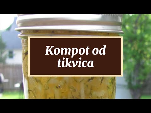 Video: Kompot Od Tikvica