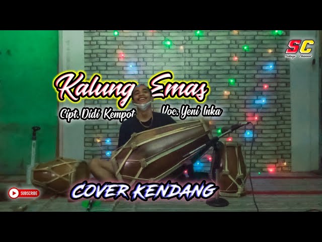 Kalung emas Cipt. Didi Kempot Voc. Yeni Inka || Cover Kendang Salam #Tungsut class=