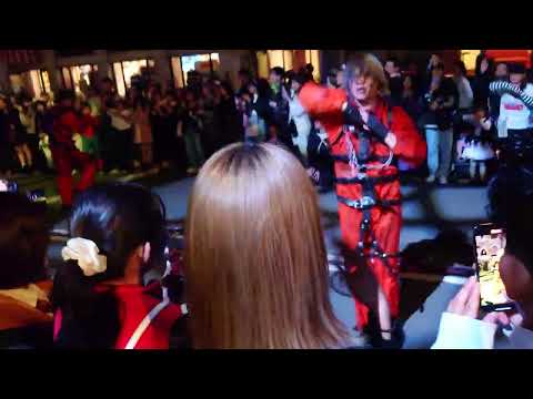 20231016【2023ユニバハロウィン】チェーンソーギャングゾンビ　カッコいいダンス💃