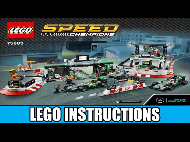 LEGO Instructions - Speed Champions - 75883 - Mercedes AMG