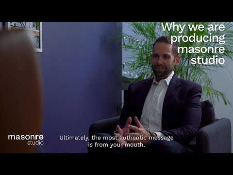 Why we're producing masonre studio | Adam Lipkin Interview | Short